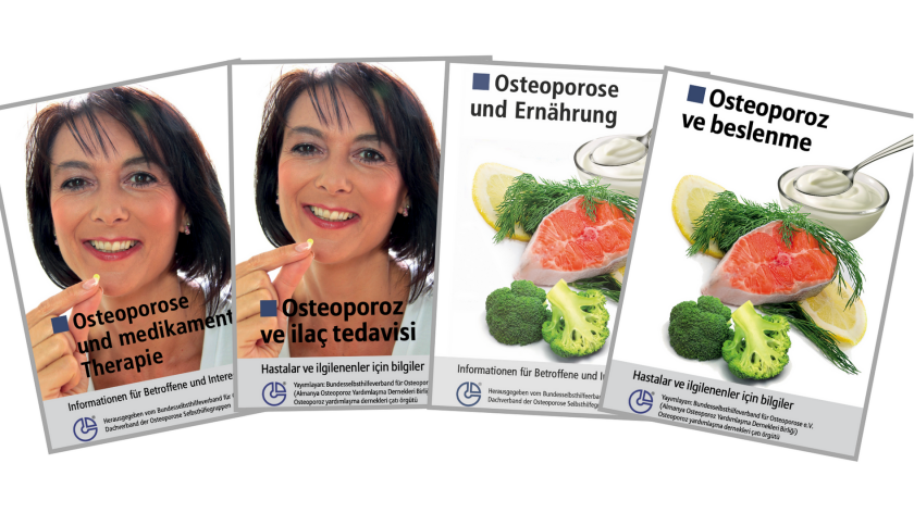 Zum Welt-Osteoporose-Tag: Wichtige Info-Broschüren auf Türkisch